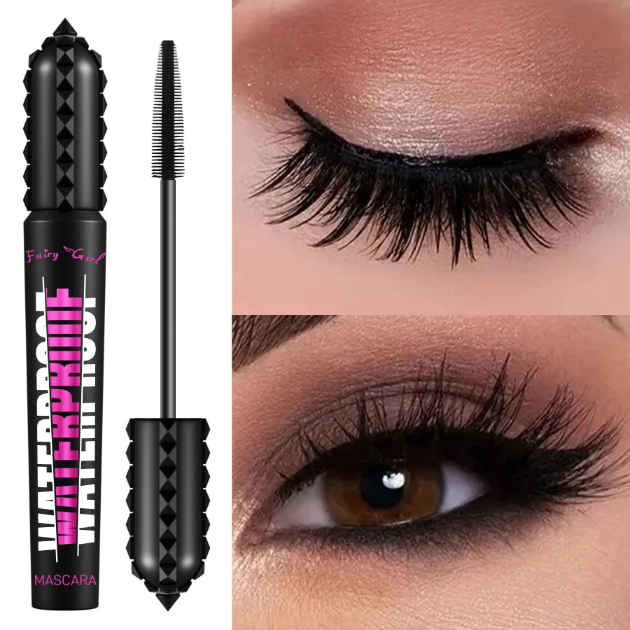 Black Waterproof Mascara for All Lengthening Make up Products Eyelash Extension Eye Lashes Mascara 4D Effect Korean Cosmetics