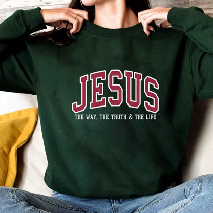 Christian Sweatshirt Jesus Hoodie Faith Sweatshirts Trendy Crewneck Love like Jesus Pray Sweatshirt Uniex Crewneck Sweatshirt