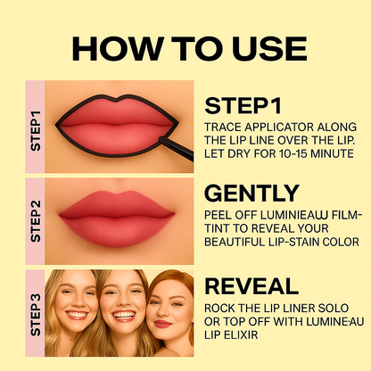 BareTint Peel Off Lip Liner Stain