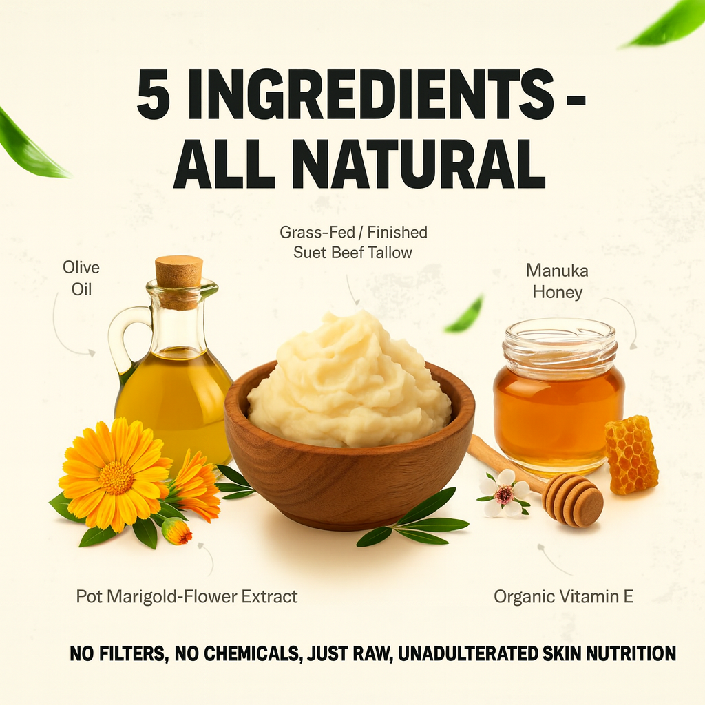 Tallow & Honey Youth Defining Tallow Balm